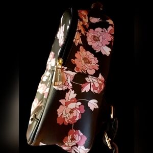 Juicy Couture backpack, black with roses. Rosie Mini backpack.EUC